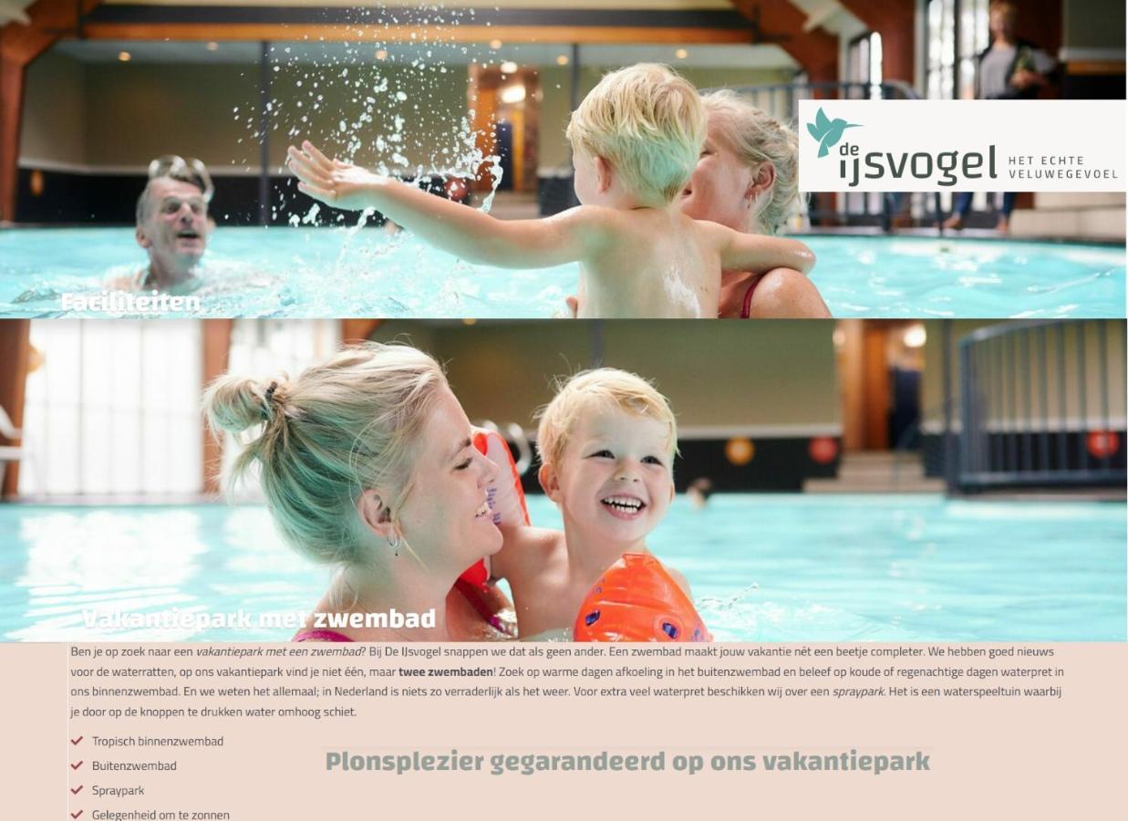 Willa Chaletbos Voorthuizen Stroe Garderen Zewnętrze zdjęcie